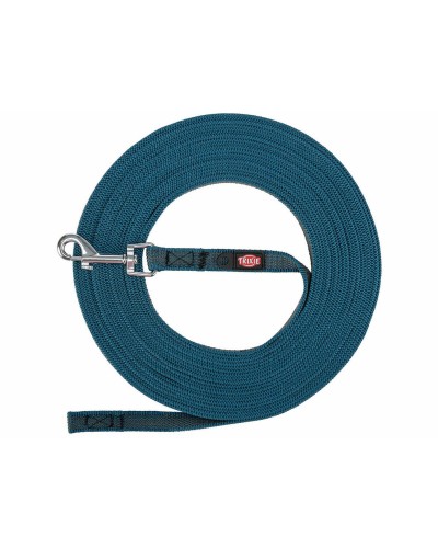 Trixie Schleppleine Blau - Größe S/M - Für bequeme und sichere Spaziergänge
