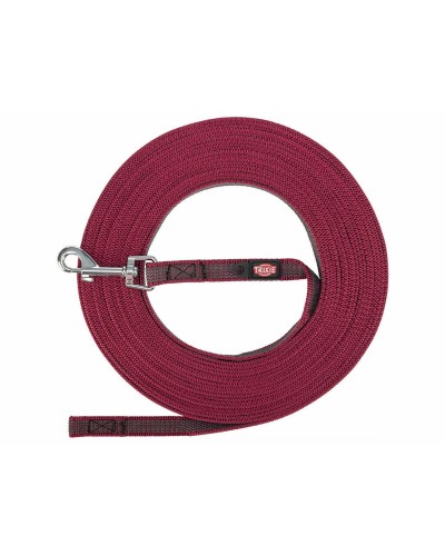 Laisse Trace Trixie Rouge pour Chiens Petits/Moyens
