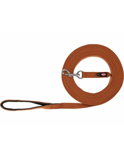 Correa Trixie Naranja con Rastreador para Paseos Seguros y Cómodos.
