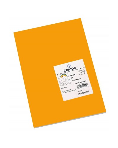 Cartoncini Fluo Arancioni Iris | Carta Colorata | 225 g/m² | A4