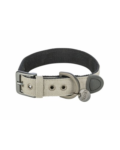 Collar Trixie CityStyle Gris Claro para Perros de Raza Grande (50-57 cm)
