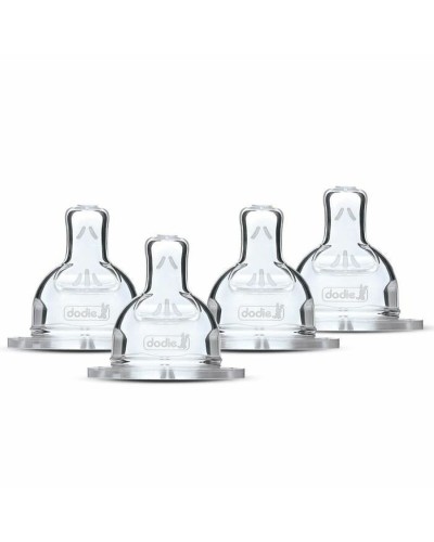 Dodie Tettarella Flusso Variabile x4 - Silicone Morbido Anti-Colica
