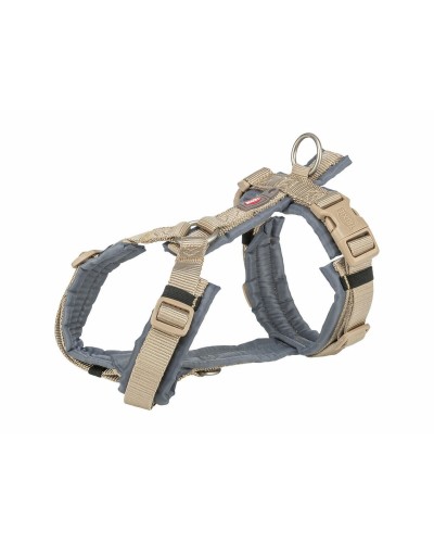 Harnais pour Chien Premium Graphite Sable Trixie Trekking | Très Grand | Confort et Sécurité
