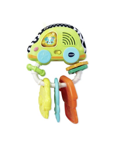VTech Baby Sonajero Monito: Sonajeros y Canciones Educativas para Bebés
