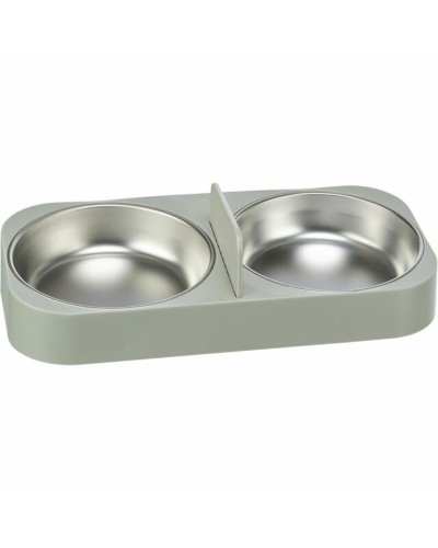 Trixie Stainless Steel and Plastic Dog Bowl, 500 ml, 32x5x16 cm
