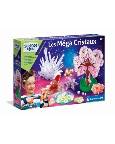 Clementoni The Mega Crystals - Gioco di Scienza per Cristalli Giganti 
