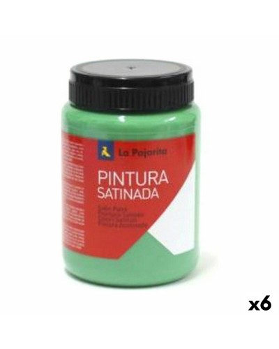 Tempera La Pajarita L-17 6 Kappaletta Vihreä Koulu Satiiniviimeistely