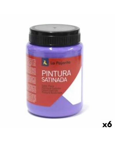 Acrylic Paint La Pajarita L-13 6 Pieces Violet: Vibrant Colors for Creativity at School and Home
