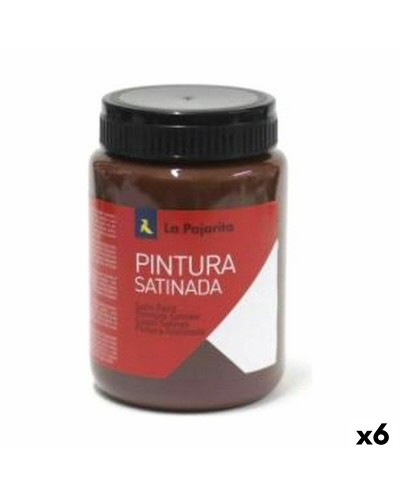 Tempera La Pajarita L-32 6 Kappaletta Ruskea Koulu Satiiniviimeistely