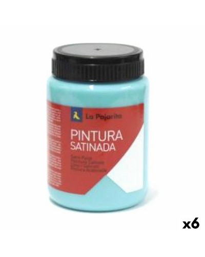 Pittura a Tempera La Pajarita 6 Pezzi - Turchese - Raso