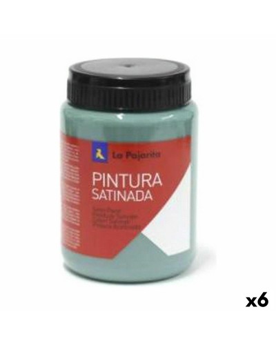 La Pajarita Satin Green Acrylic Paint 6 Pieces
