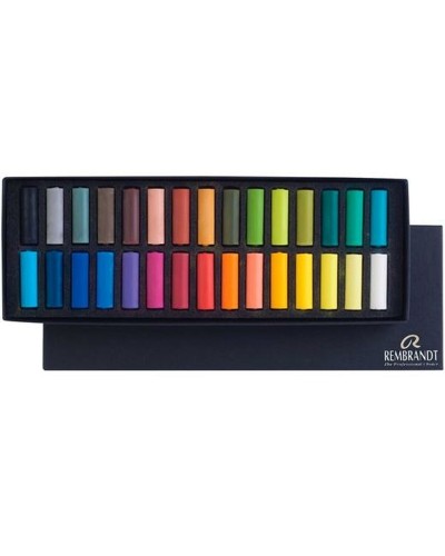 Pastels secs Rembrandt 30 pièces - Idéaux pour des dessins vibrants et durables

