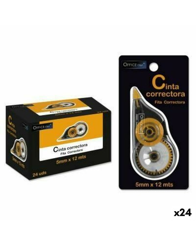 Correttore a Nastro Office Club 5 mm (Pack da 24)