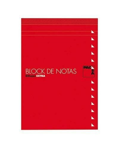 Bloc-notes Pacsa de 10 unités, 80 pages avec couverture, Paquet de 10
