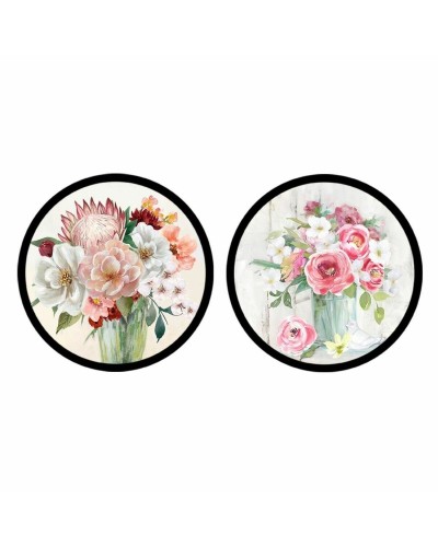 Tavla DKD Home Decor Vas (80 x 3 x 80 cm) (2 antal)