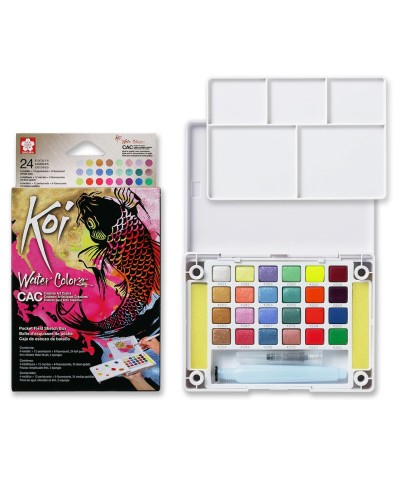 Talens Sakura Koi Water Colors: Set de colores de acuarela multicolor para artistas y creativos.
