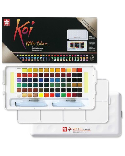 Talens Sakura Koi Water Colors: Set di Acquarelli Multicolore per Artisti