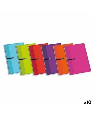 Cahier Souple ENRI A5, 80 Pages, 21,5 x 15,5 cm (Paquet de 10)
