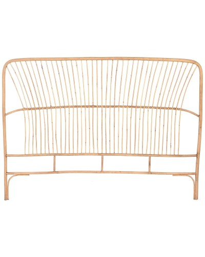 Hoofdbord Home ESPRIT Bruin Natuurlijk Lichtbruin Bamboe 160 x 3 x 115 cm