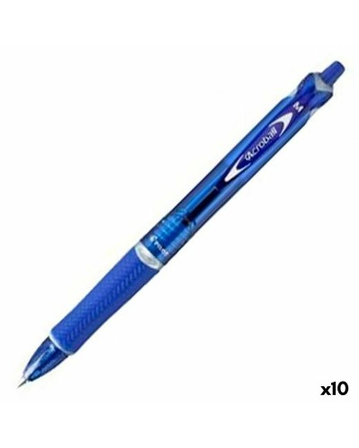 Pen Pilot Acroball Blauw 0,4 mm (10 Stuks)