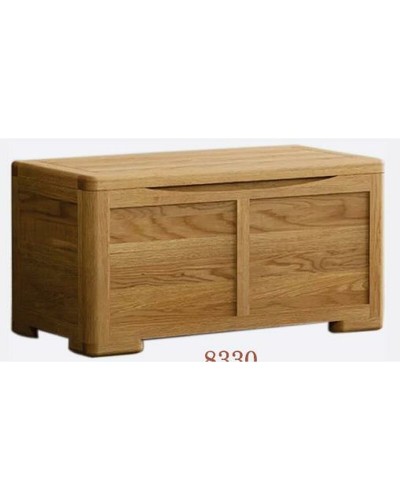 Coffre ESPRIT en Bois d'Acacia, 90 x 40 x 40 cm, Style Minimaliste pour Maison et Décoration.
