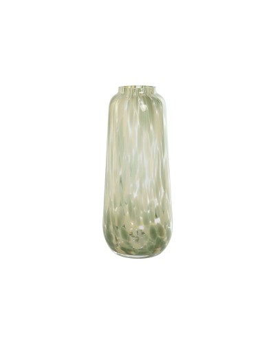 Vaas Home ESPRIT Groen Crème Kristal Modern 12,5 x 12,5 x 30 cm