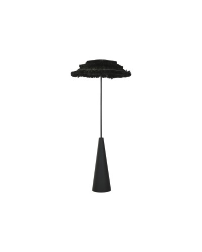 Lampada da Terra ESPRIT Nero Elegante - 80x80x171 cm - Illuminazione Moderna per Soggiorni e Camere da Letto