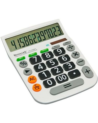 Kalkylator Bismark CD-2648T Vit