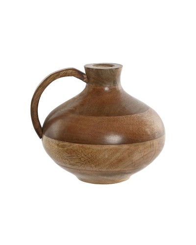 ESPRIT Brown Mango Wood Vase, Decorative for Indoors
