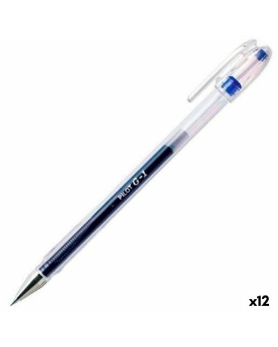 Stylos rollers Pilot G-1 Bleus (0,3 mm, Lot de 12)
