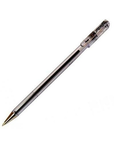 Bolígrafo Pentel Superb Bk77, Negro, Paquete de 12
