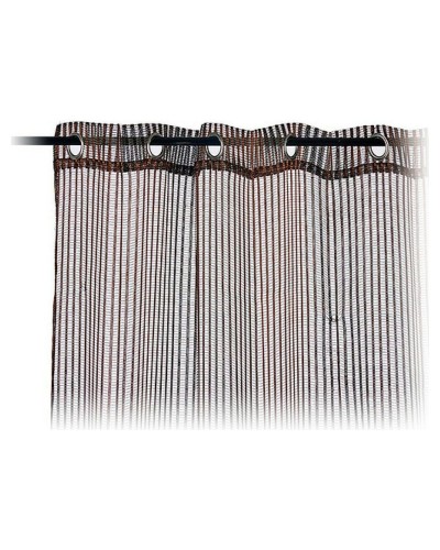 Outsunny Verdunkelungsvorhang Braun für Innenbereich, 1 x 140 x 260 cm, Blickdicht und Raumteiler
