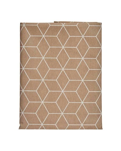 Bordsduk Tunn kanvas Abstrakt Beige (140 x 180 cm)