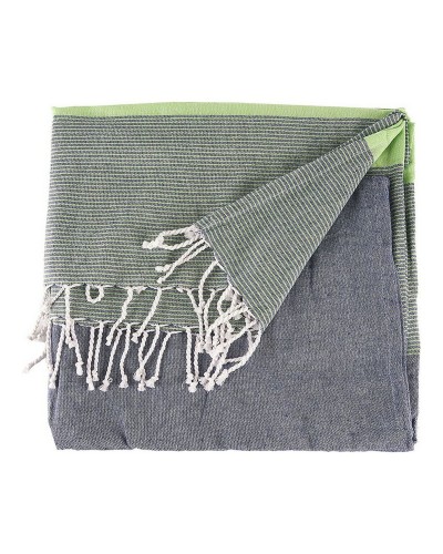Foulard Rayé Vert Multiusage : Élégant et Polyvalent pour Chaque Occasion
