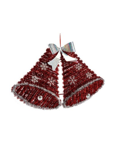 LED Illuminatex Christmas Hat Polypropylene White Red 30.8 x 5.4 x 50.5 cm
