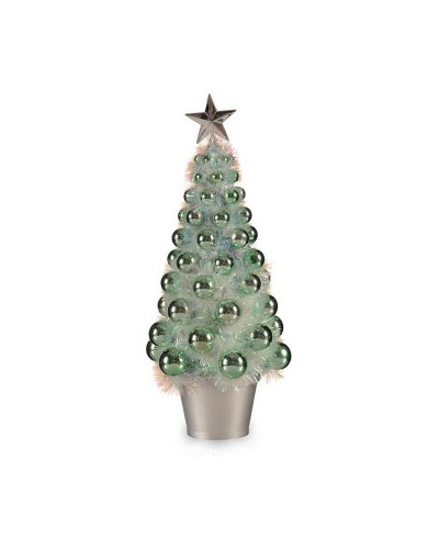 Kerstboom Iriserend Groen Plastic 16 x 37,5 x 16 cm Polypropyleen