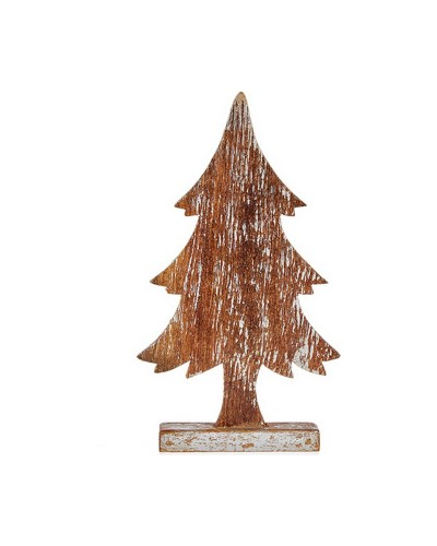 Kerstboom Bruin 5 x 39 x 21 cm Zilverkleurig Hout