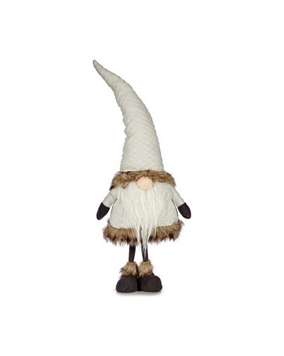 Decorative White Goblin Statue | 19 x 90 x 27 cm | Perfect for Gardens and Outdoors
