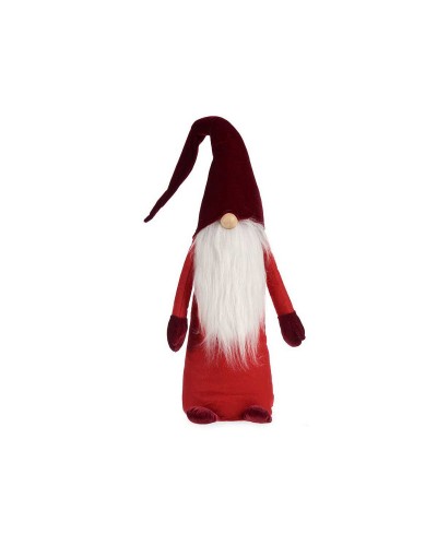 Decoratieve figuren Kabouter Rood Wit Hout Zand 20 x 100 x 25 cm