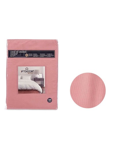 Bedding set Pink Double 3 Pieces