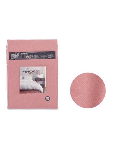 Bäddset Rosa Säng 150 3 Delar