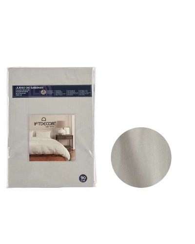 Juego de Sábanas Individual de 3 Piezas Gris: Confort y Estilo para un Descanso Inolvidable
