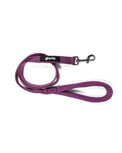 Guinzaglio per Cani Viola da 110cm Gloria, Leggero e Robusto