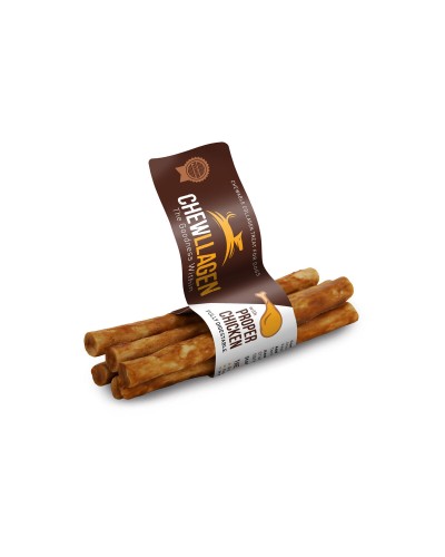 Friandises pour Chiens Chewllagen au Goût de Poulet, 40 Unités
