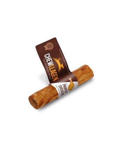 Chewllagen Snack per Cani al Pollo, 35 Pezzi di Delizie Croccanti