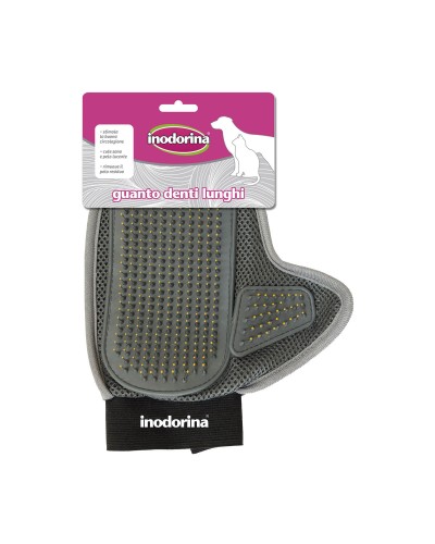 Brosse anti-odeurs pour l'élimination des poils d'animaux
