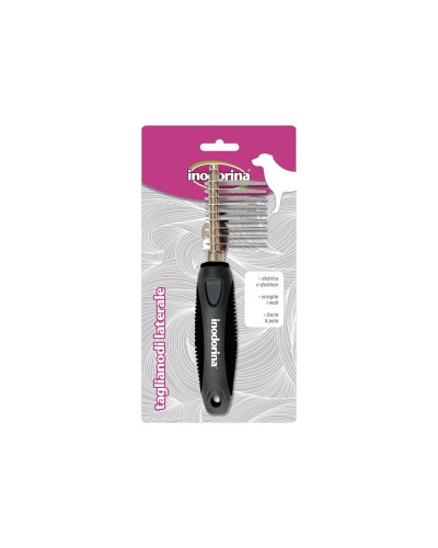 Inodorina Dog Brush - Black - For a Shiny, Odor-Free Coat

