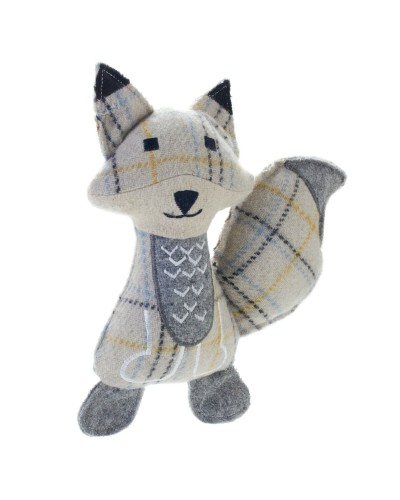 Peluche pour chien Renard Beige en matériau recyclé, Hunter
