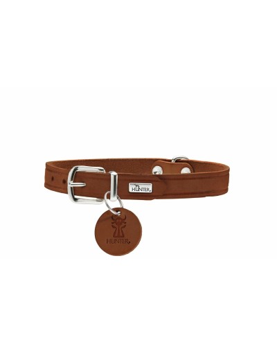 Hundhalsband Hunter Aalborg Brun 12 38-47 cm