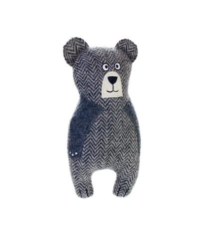 Peluche Oso Ecológico Hunter para Perros - Gris 100% Reciclado
